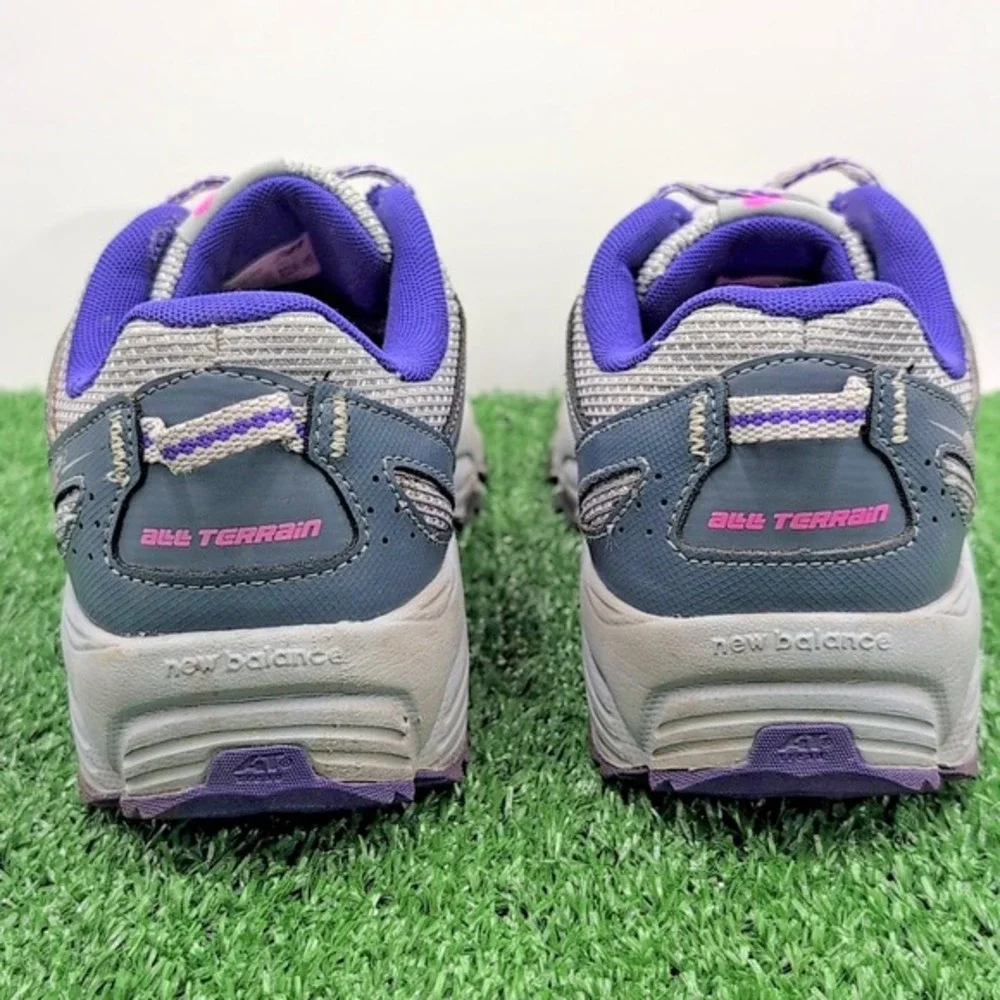 New Balance 412 v2 Shoes Women's 10 Gray Purple‎ Athletic Running Trail Sneakers